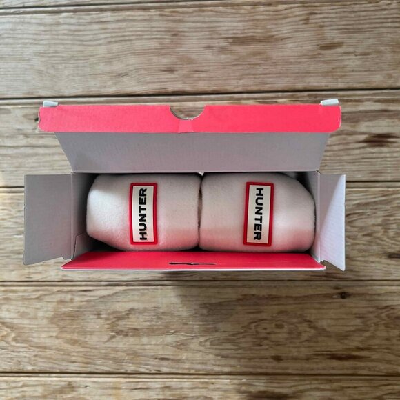 Hunter Unisex Tall Boot Socks in Cream Size XL Women 11+ Men (10-13) - Picture 3 of 4